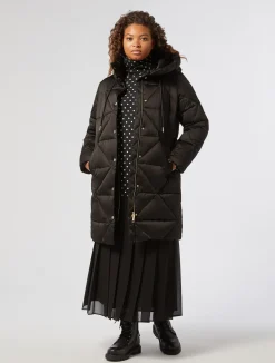 New Marina Rinaldi Printed wool jumper BLACK