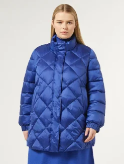 Hot Marina Rinaldi Puffer in technical fabric CORNFLOWERBLUE