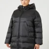Online Marina Rinaldi Puffer in technical fabric BLACK