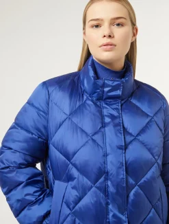 Hot Marina Rinaldi Puffer in technical fabric CORNFLOWERBLUE