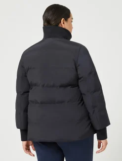 Hot Marina Rinaldi Puffer in technical fabric ULTRAMARINE
