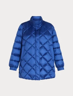 Hot Marina Rinaldi Puffer in technical fabric CORNFLOWERBLUE