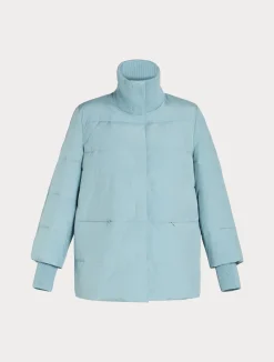 Sale Marina Rinaldi Puffer in technical fabric AVIO
