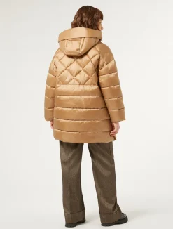 Best Marina Rinaldi Puffer in technical fabric CAMEL