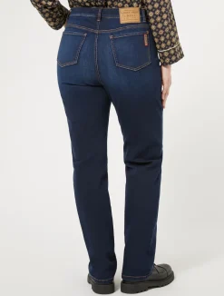 Discount Marina Rinaldi Regular jeans in indigo denim NAVY