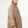 Outlet Marina Rinaldi Reversible jacket TURTLEDOVEGREY