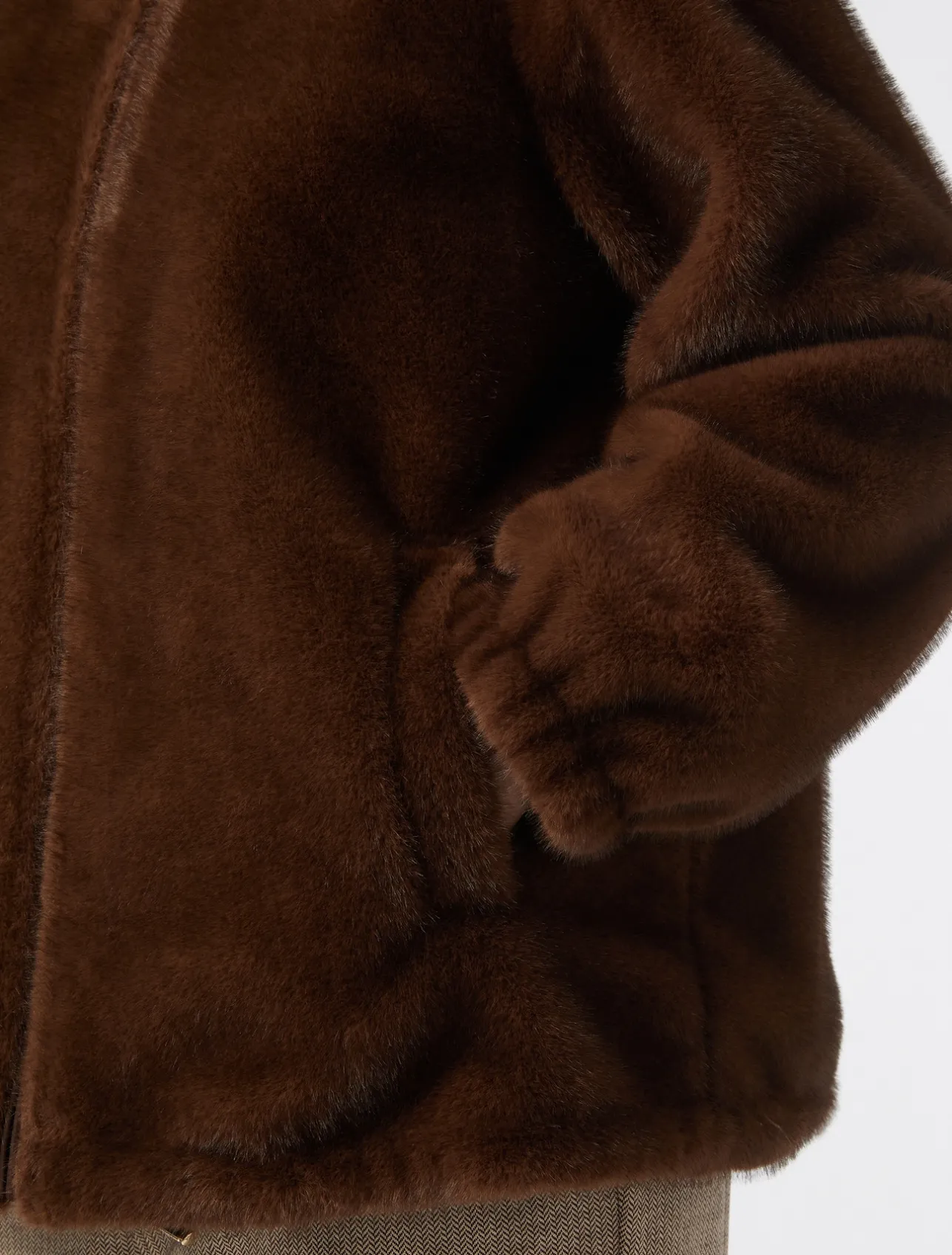 Discount Marina Rinaldi Reversible jacket BROWN