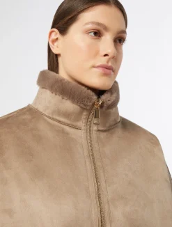 Outlet Marina Rinaldi Reversible jacket TURTLEDOVEGREY