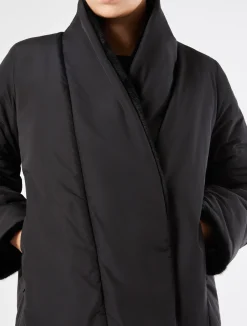 Clearance Marina Rinaldi Reversible short padded jacket BLACK