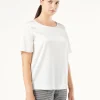 Best Marina Rinaldi Satin blouse WHITE