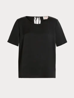 Hot Marina Rinaldi Satin blouse BLACK