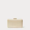 New Marina Rinaldi Satin clutch bag BEIGE