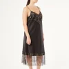 Best Marina Rinaldi Satin slip DARKBOWN