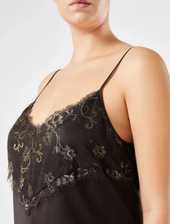 Best Marina Rinaldi Satin slip DARKBOWN