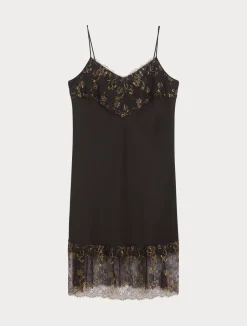 Best Marina Rinaldi Satin slip DARKBOWN