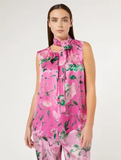 Discount Marina Rinaldi Satin top PINK