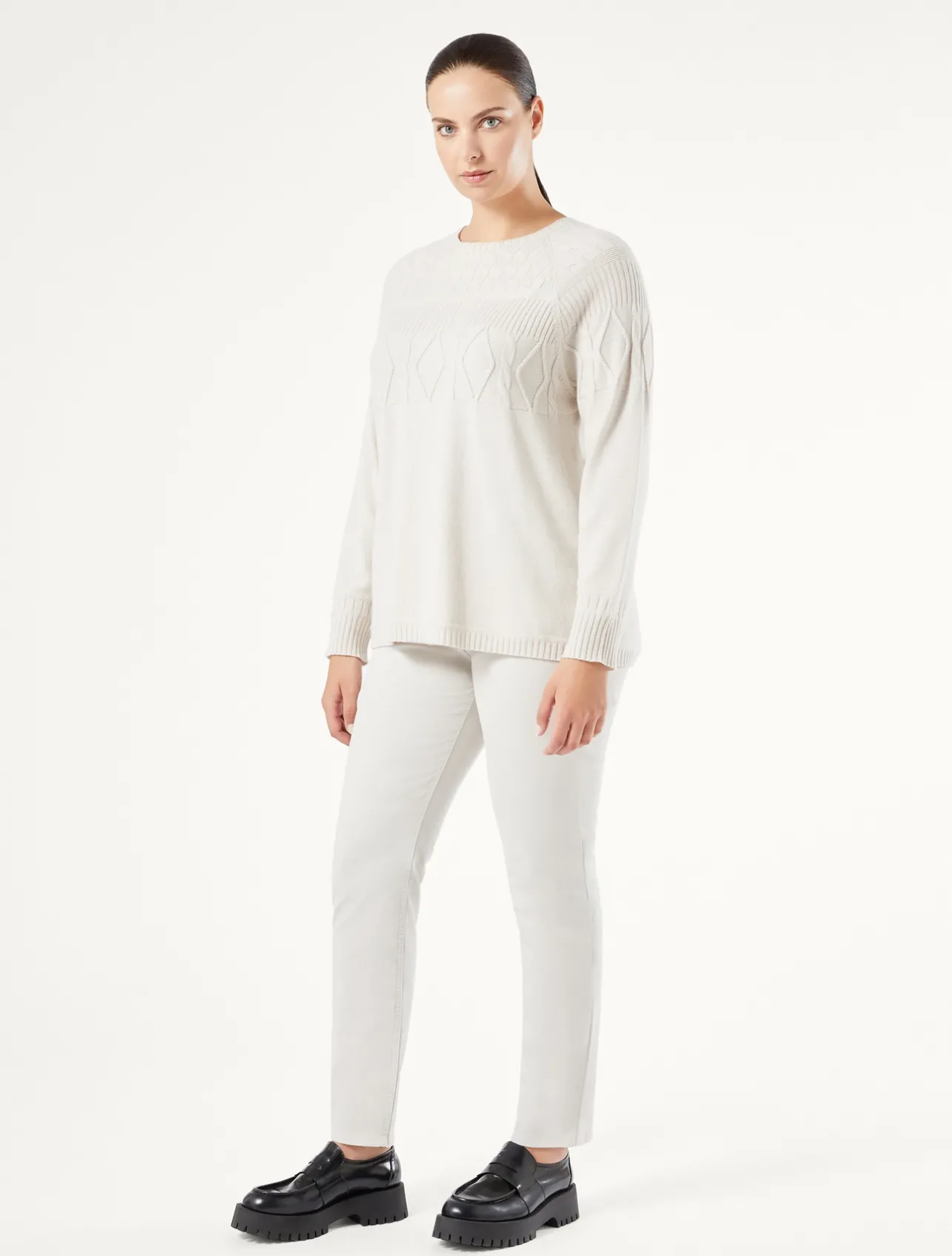 Best Marina Rinaldi Satin trousers ICE