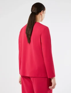 Sale Marina Rinaldi Scuba crepe sweatshirt FUCHSIA
