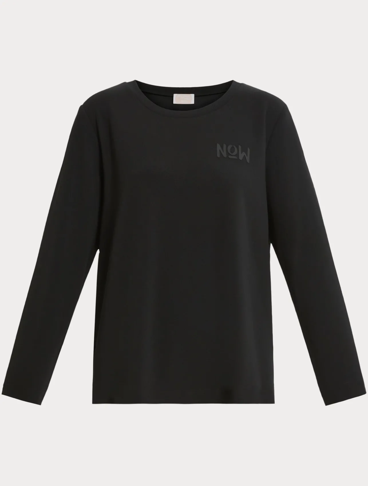 Best Marina Rinaldi Scuba crepe sweatshirt BLACK
