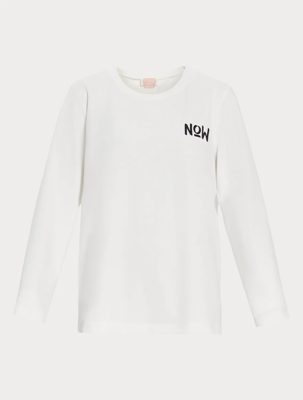 Fashion Marina Rinaldi Scuba crepe sweatshirt MILK