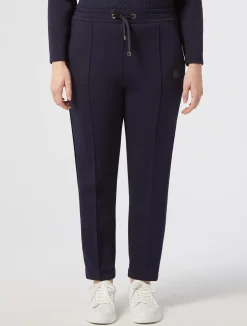 Sale Marina Rinaldi Scuba jersey trousers ULTRAMARINE