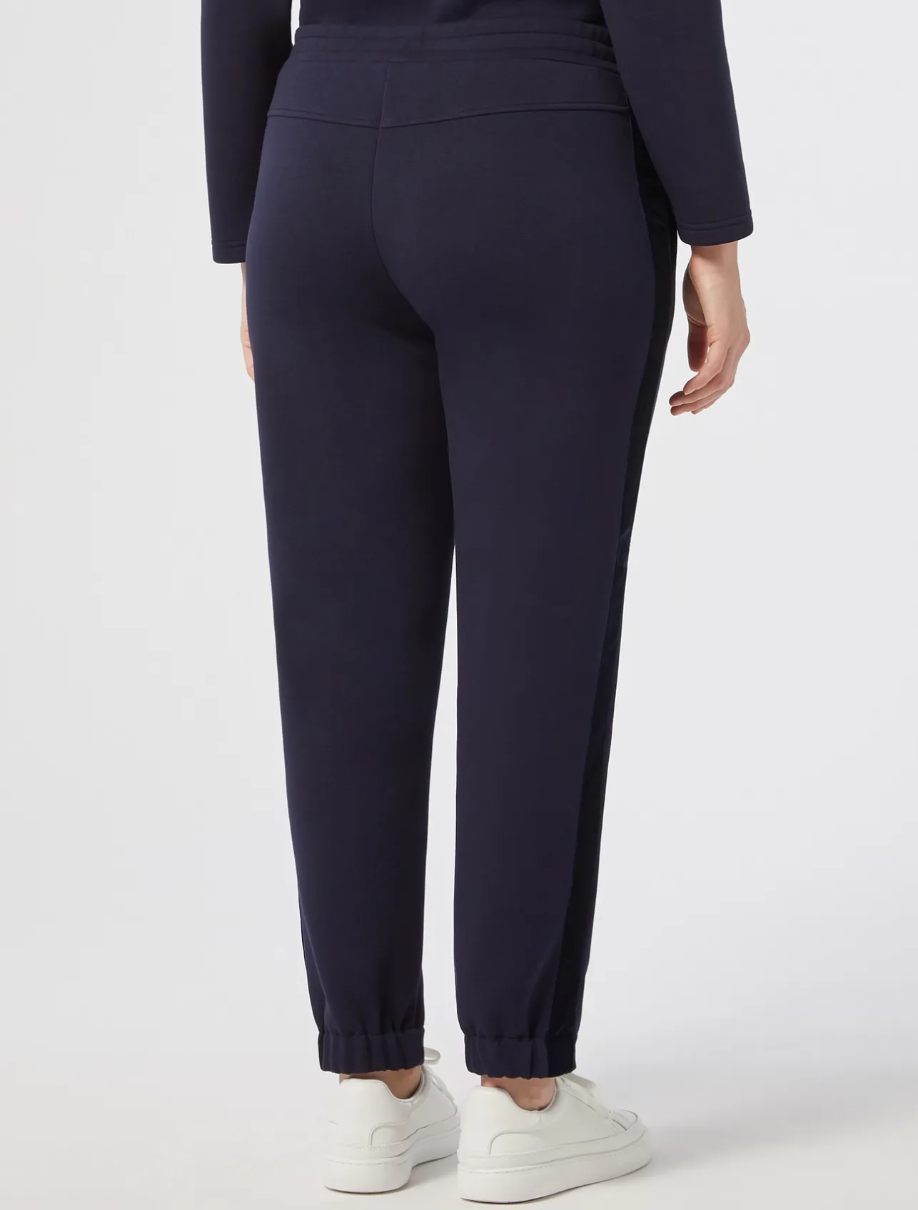 Sale Marina Rinaldi Scuba jersey trousers ULTRAMARINE