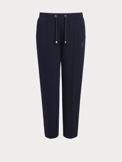 Sale Marina Rinaldi Scuba jersey trousers ULTRAMARINE