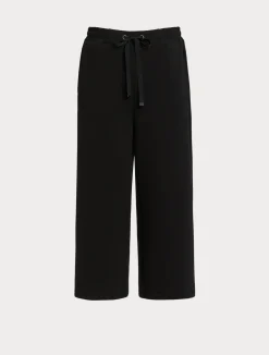 Best Marina Rinaldi Scuba jersey trousers BLACK