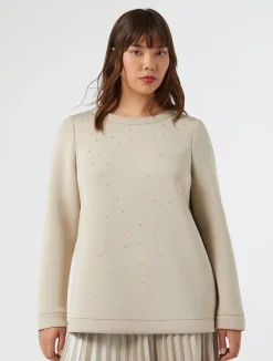 New Marina Rinaldi Scuba sweatshirt SAND