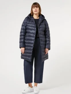 New Marina Rinaldi Seamless wool sweater MIDNIGHTBLUE