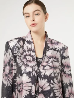 Hot Marina Rinaldi Sequin and satin jacket MIDNIGHTBLUE