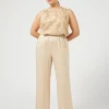 Hot Marina Rinaldi Shiny envers satin trousers HONEY
