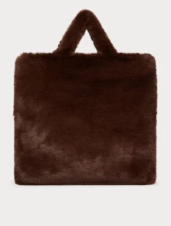 Hot Marina Rinaldi Shopper bag with soft texture DARKBOWN