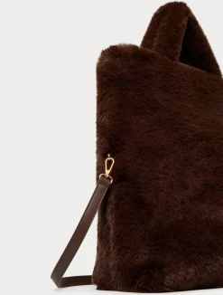 Hot Marina Rinaldi Shopper bag with soft texture DARKBOWN