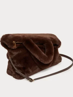 Hot Marina Rinaldi Shopper bag with soft texture DARKBOWN