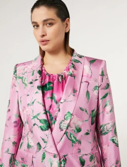 Outlet Marina Rinaldi Silk blazer PINK