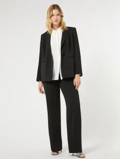 Sale Marina Rinaldi Silk blend crêpe de Chine shirt WHITE