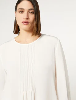 Clearance Marina Rinaldi Silk blouse WHITE