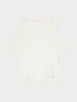 New Marina Rinaldi Silk blouse WHITE