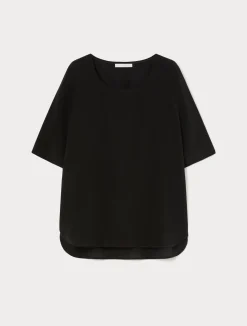 Outlet Marina Rinaldi Silk blouse BLACK