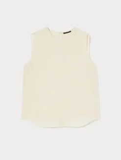 New Marina Rinaldi Silk crepe de chine blouse BEIGE