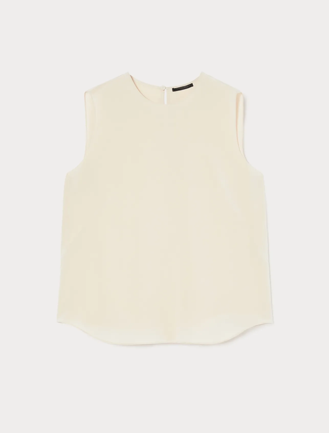 New Marina Rinaldi Silk crepe de chine blouse BEIGE