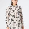 New Marina Rinaldi Silk crepe de chine shirt PINK