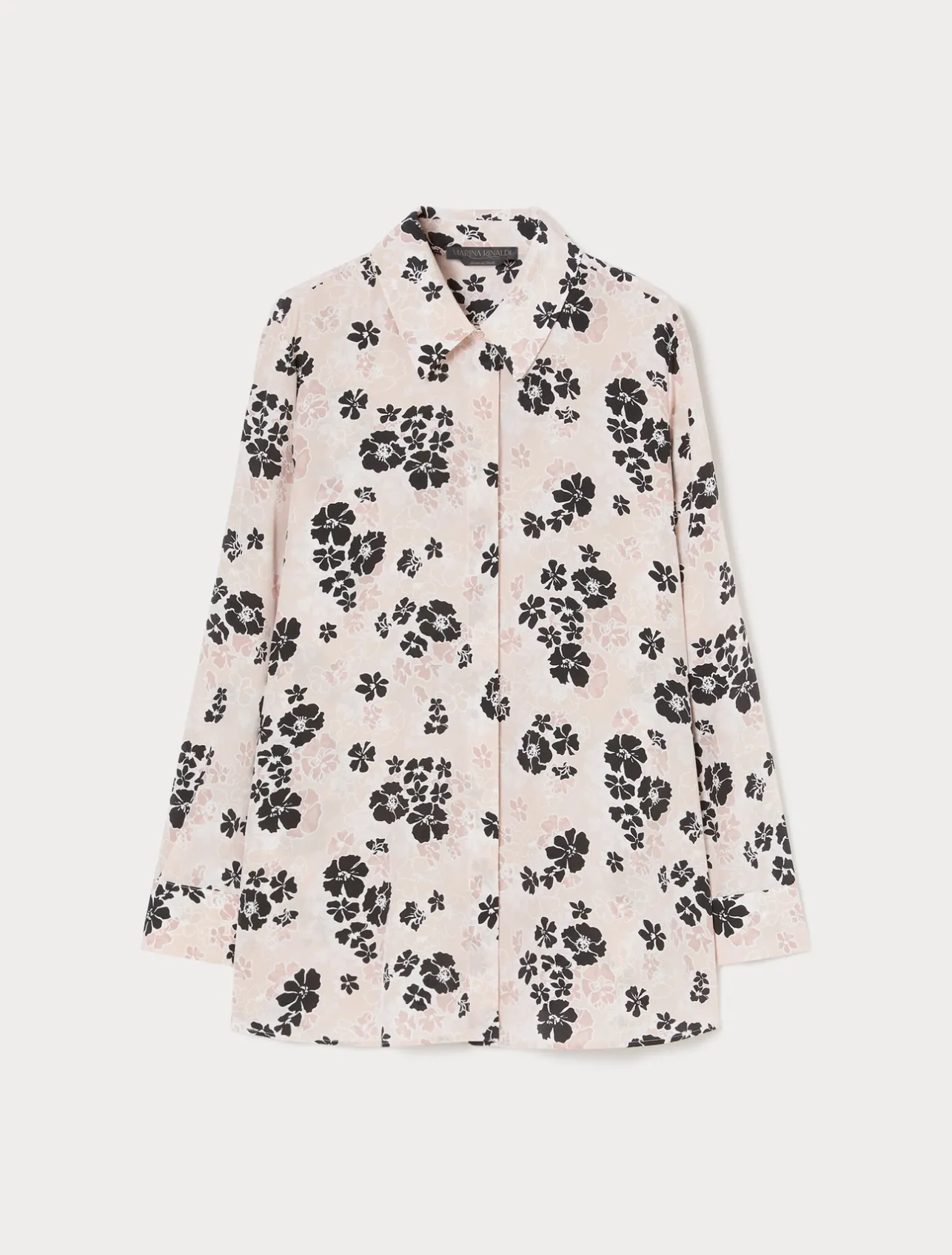 New Marina Rinaldi Silk crepe de chine shirt PINK