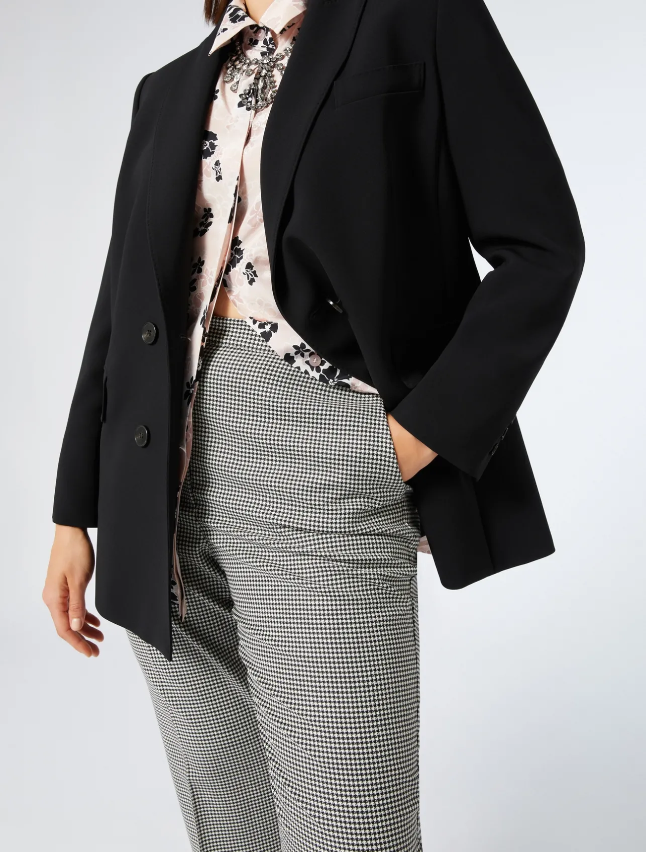 New Marina Rinaldi Silk crepe de chine shirt PINK