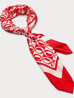 Sale Marina Rinaldi Silk scarf RED