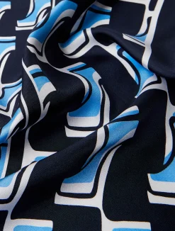 Clearance Marina Rinaldi Silk scarf CORNFLOWERBLUE