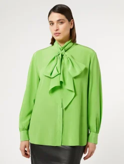 New Marina Rinaldi Silk shirt LIME