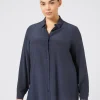 Best Marina Rinaldi Silk shirt AVIO