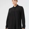 Online Marina Rinaldi Silk shirt BLACK